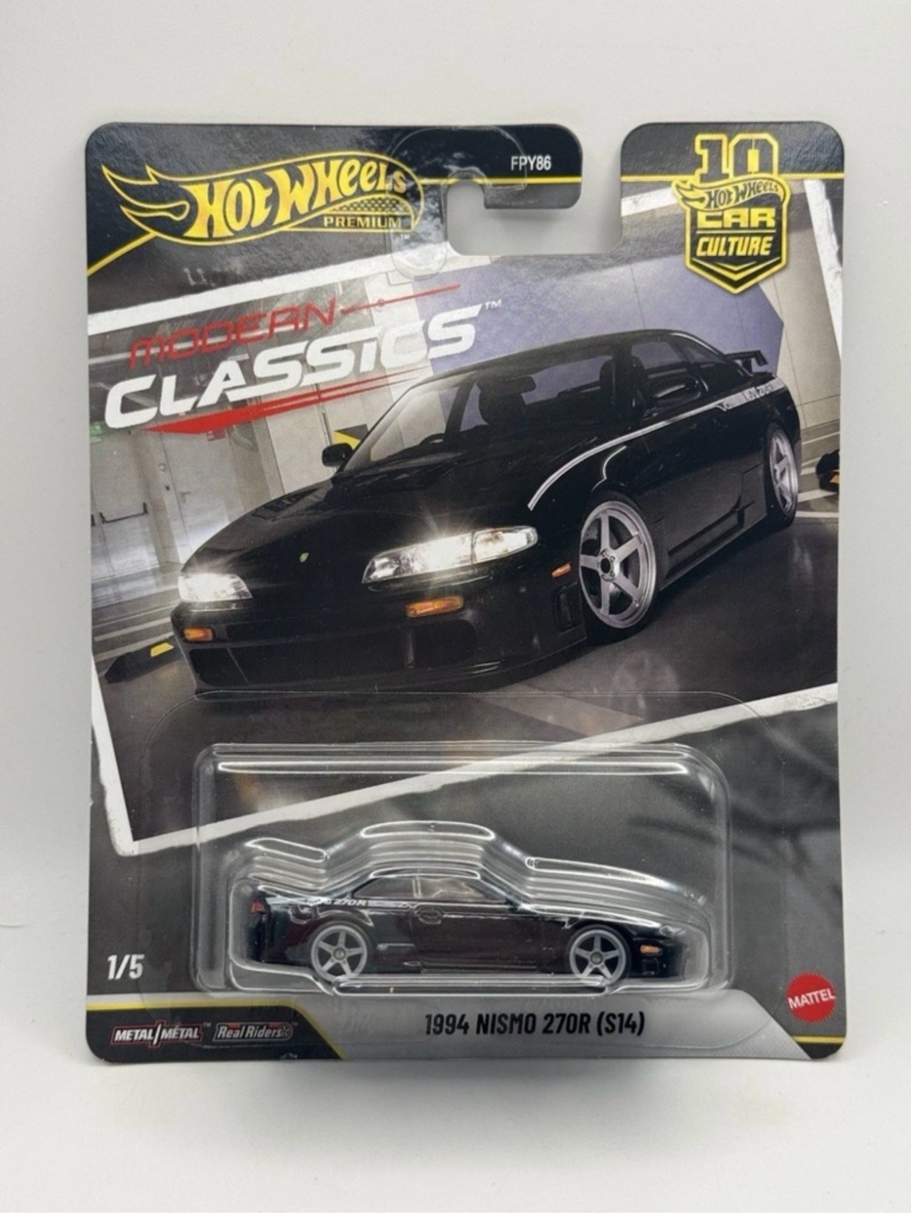 Hot Wheels Modern Classics Porsche 993 GT2 & 1994 Nismo 270R - Silver and Black - Picture 10 of 10